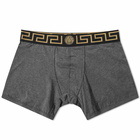 Versace Men's Boxer shorts in Grigio Melange/Nero