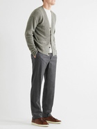 Ralph Lauren Purple label - Textured Mélange Cashmere Cardigan - Gray