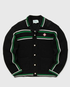 Casablanca Crochet Effect Tennis Shacket Black - Mens - Bomber Jackets/Zippers & Cardigans