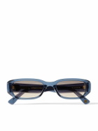 Kimeze - Oré Rectangle-Frame Mazzucchelli Acetate Sunglasses