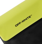 Off-White - Waterproof Logo-Print Vinyl Phone Case - Black