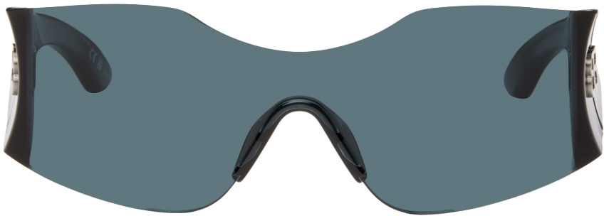 Photo: Balenciaga Blue Hourglass Mask Sunglasses