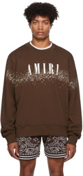 AMIRI Crystal Painter Core Logo Sweatshirt