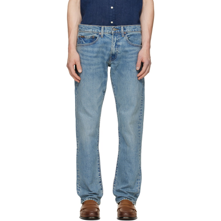 Photo: Polo Ralph Lauren Blue Varick Slim Straight Stretch Jean