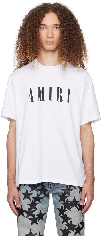 Photo: AMIRI White Core T-Shirt