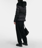 Moncler Boed shearling-trimmed down jacket