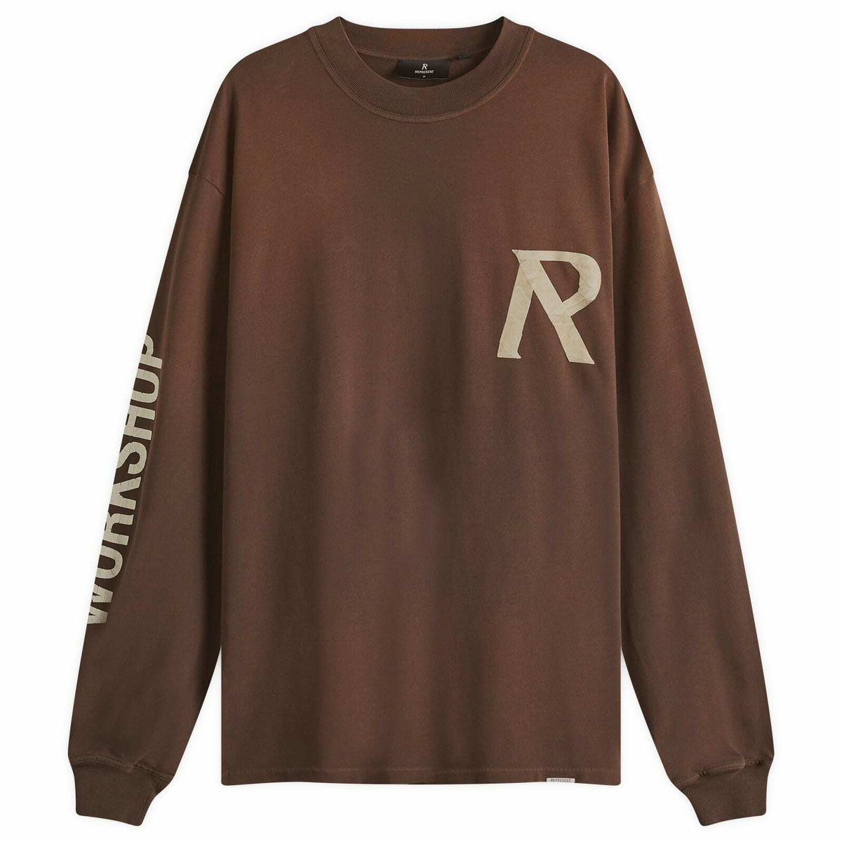 Represent Men's Masking Tape Initial Ls T-Shirt in Cedar
