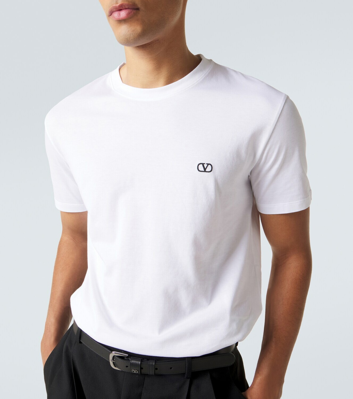 Valentino VLogo cotton jersey T-shirt Valentino