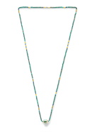 LUIS MORAIS - 14-Karat Gold, Bead and Multi-Stone Necklace