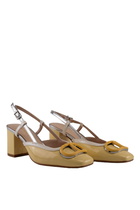 TwinSet Patent Slingback Pumps