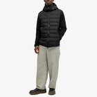 Moncler Men's Down Knit Jacket in Black