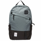 Topo Designs Daypack Classic Backpack in Charcoal/Black