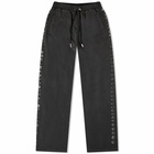 Off-White Men's Eyelet Sweat Pant in Black