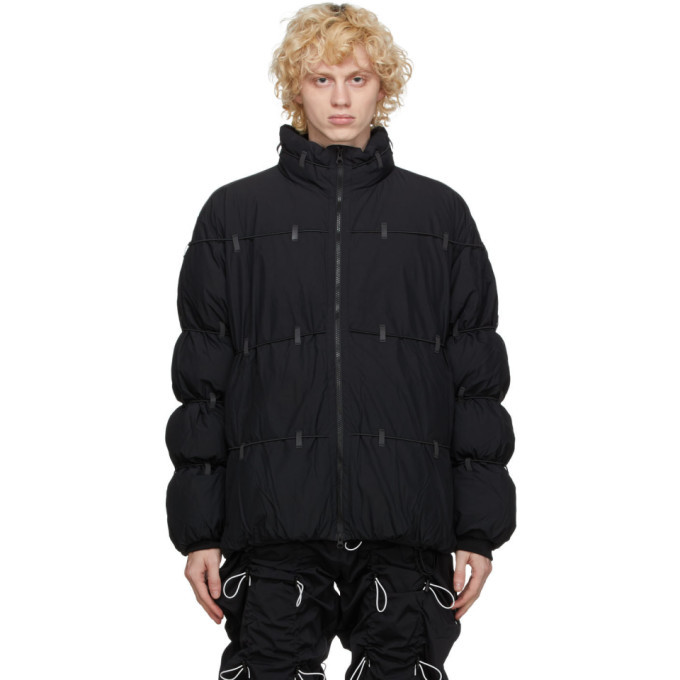 Post Archive Faction PAF Black Down 1.2 Center Jacket Post Archive