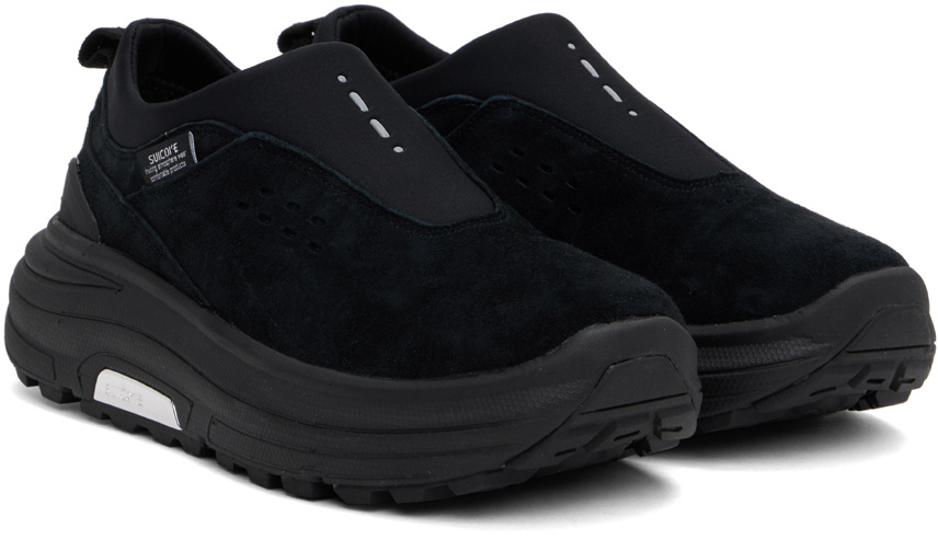 SUICOKE Black COZE Sneakers
