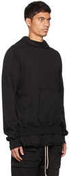 Rick Owens Drkshdw Black Granbury Hoodie