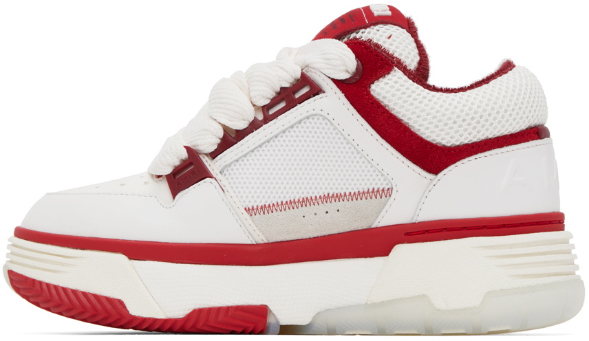 AMIRI White & Red MA-1 Sneakers Amiri