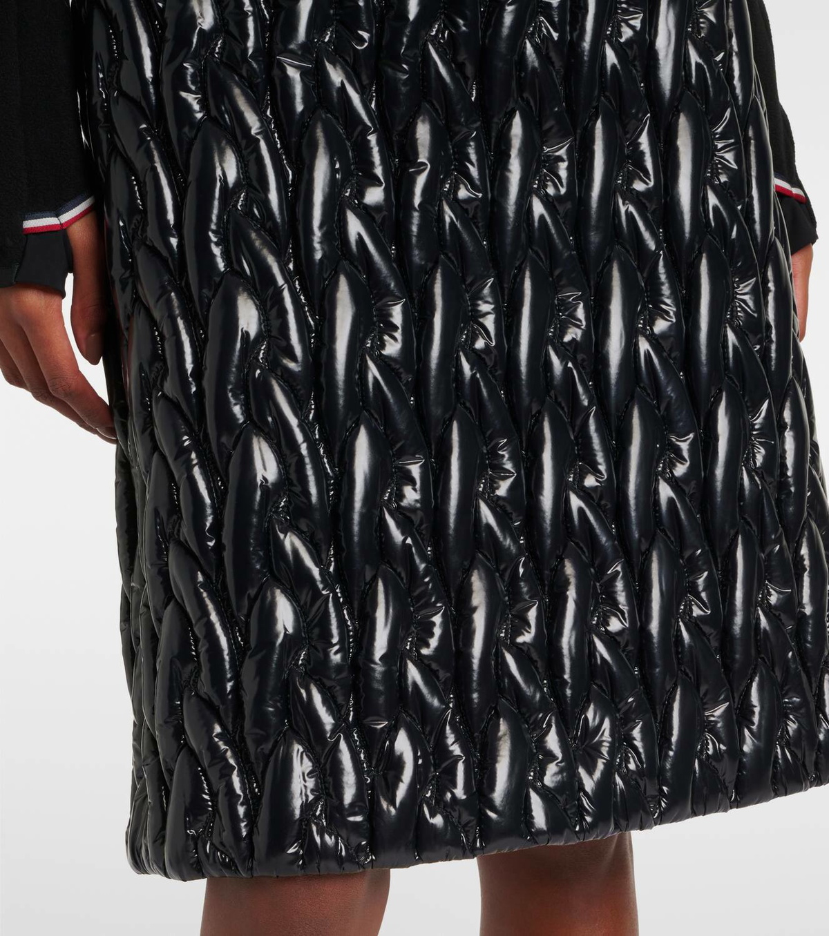 Moncler Grenoble Matelassé midi skirt