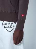 HUMAN MADE Logo Motif Hooded Sweatshirt