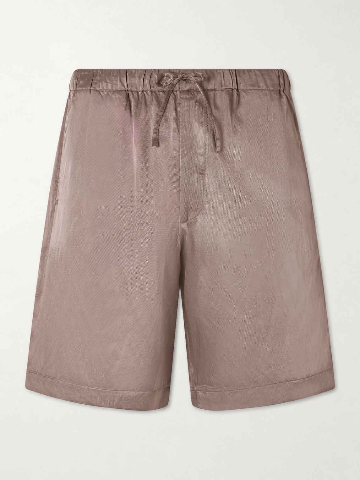 Dries Van Noten - Straight-Leg Twill Drawstring Shorts - Pink