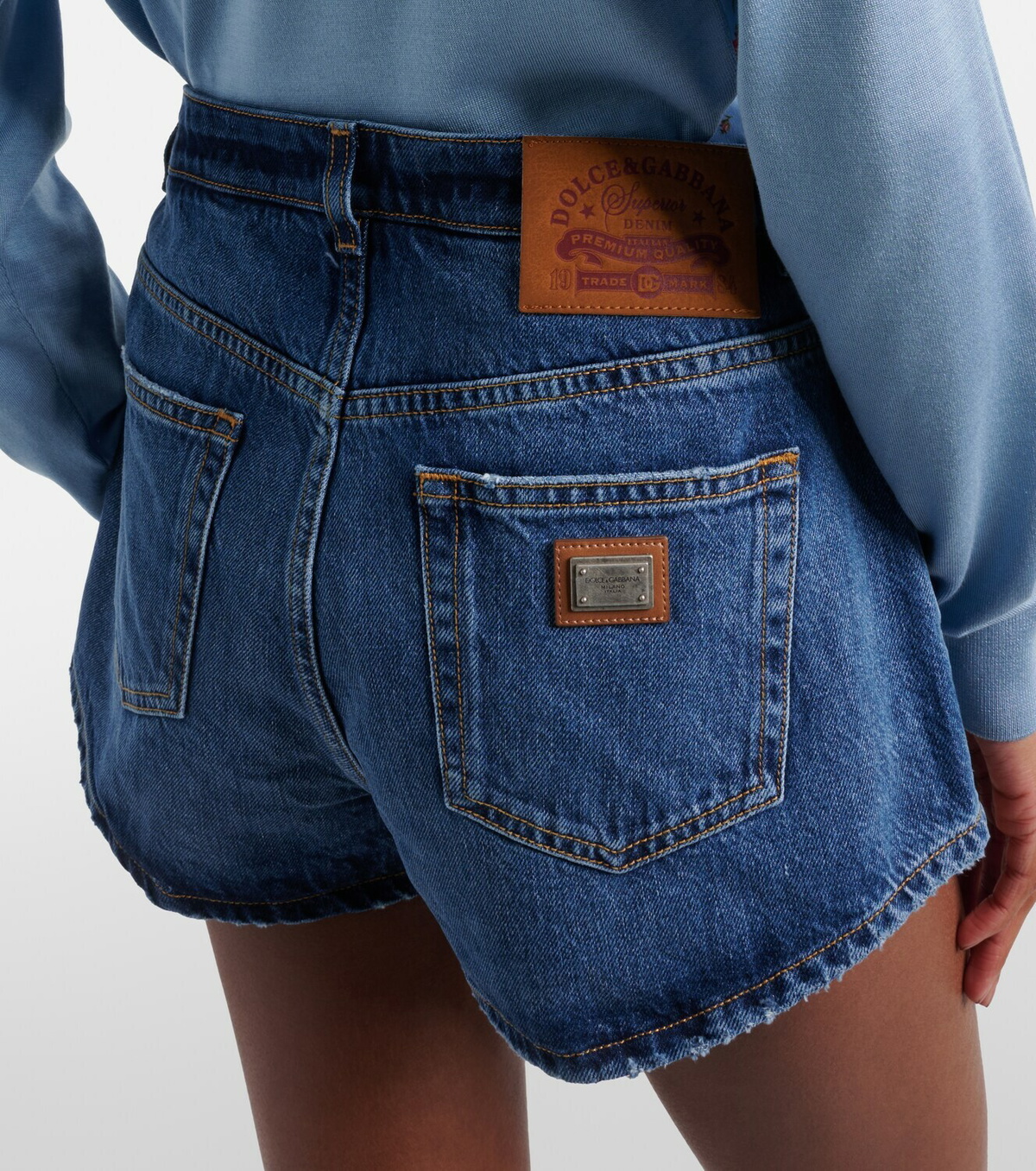 Dolce&Gabbana Denim micro shorts