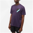 SOAR Men's Printed Tech T-Shirt in Purple