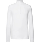 Bogner - Harrison Slim-Fit Stretch-Jersey Half-Zip Base Layer - White