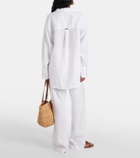 Heidi Klein White Bay linen shirt