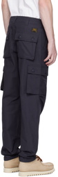 BAPE Navy Pocket Cargo Pants