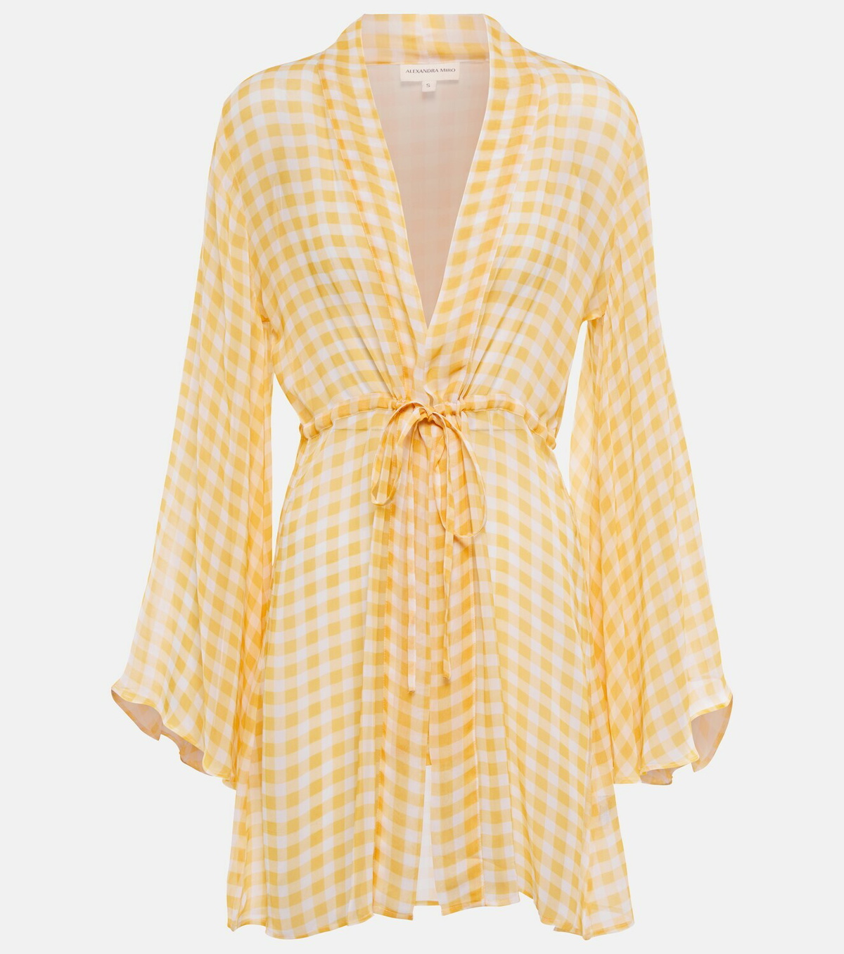 Alexandra Miro Checked minidress