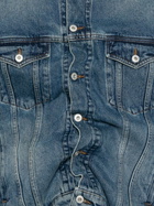 Y/Project Gathered Appliqué Denim Jacket