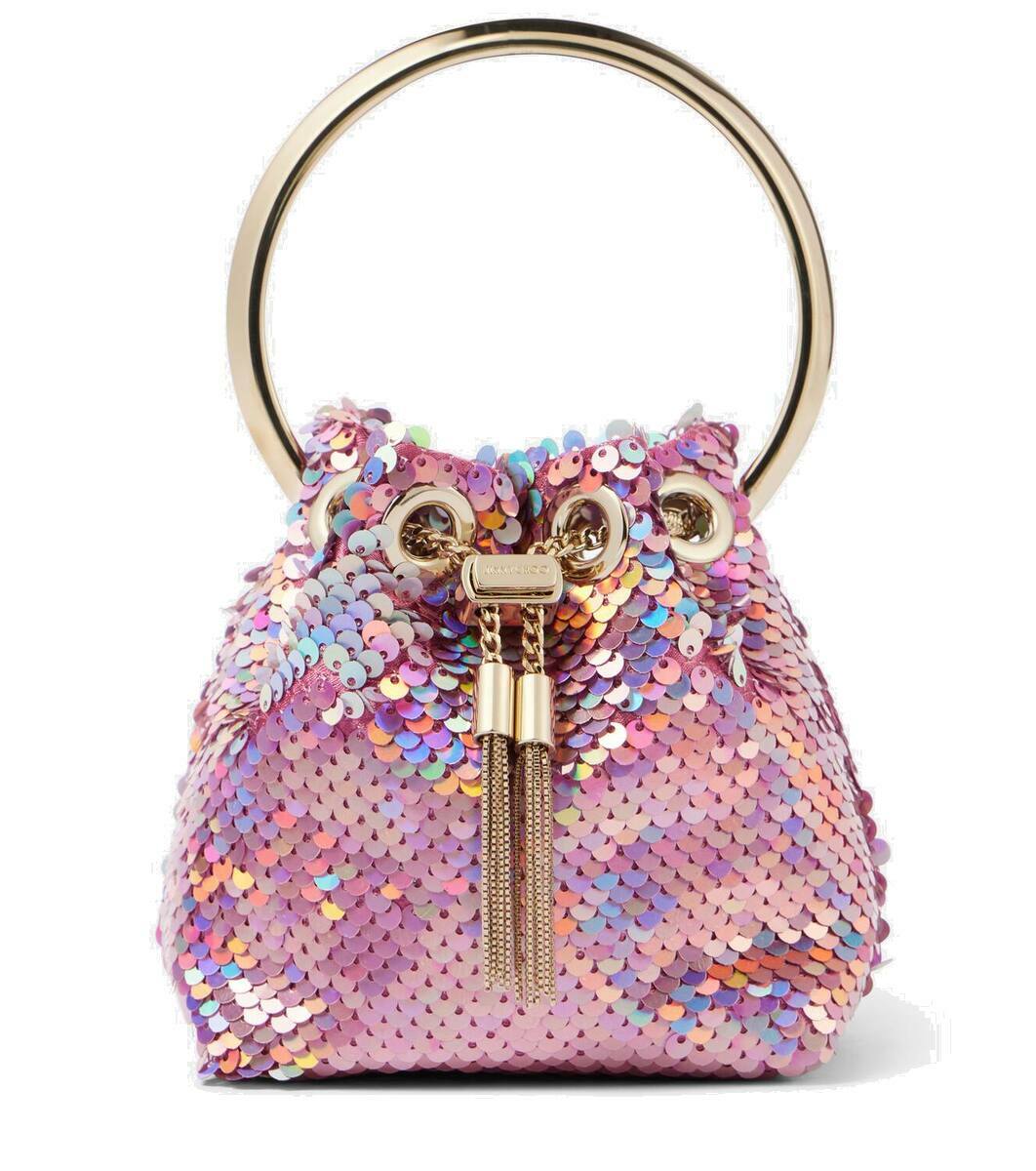 SEQUINED BUCKET BAG main image 0