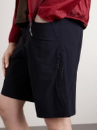 Portal - Traka Straight-Leg Recycled Stretch-Nylon Shorts - Black