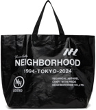 Neighborhood Black Logo Flexible L Tote