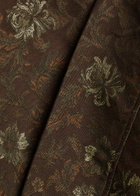Les Deux Kaleb Floral-jacquard Woven Overshirt Grey