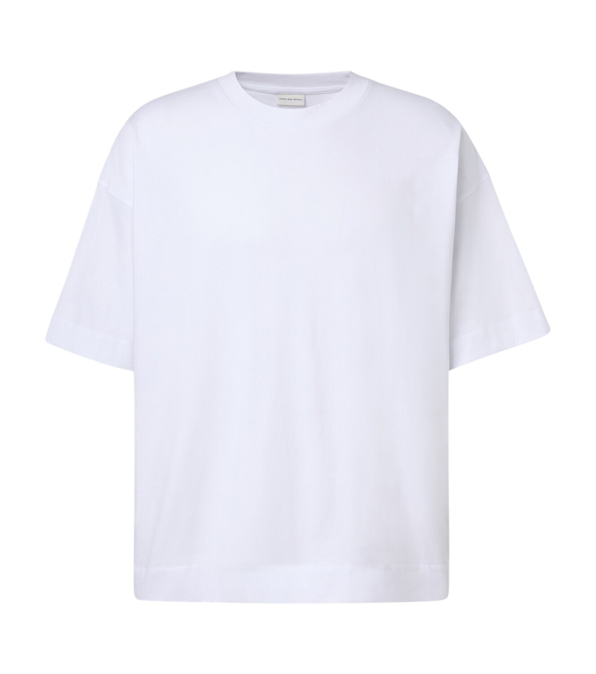 正規 DRIES VAN NOTEN Sheer Draped T-shirt Buy Dries Van Noten Sheer Draped T-Shirt 'Brown' - 251 021127 1513