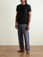 Derek Rose - Basel Stretch Micro Modal-Jersey T-Shirt - Black