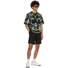 Kenzo Black WWF Edition Loose K-Tiger T-Shirt