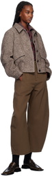 Henrik Vibskov Taupe Dusk Wool Blazer