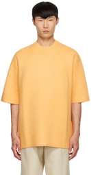 Peter Do Yellow Viscose T-Shirt