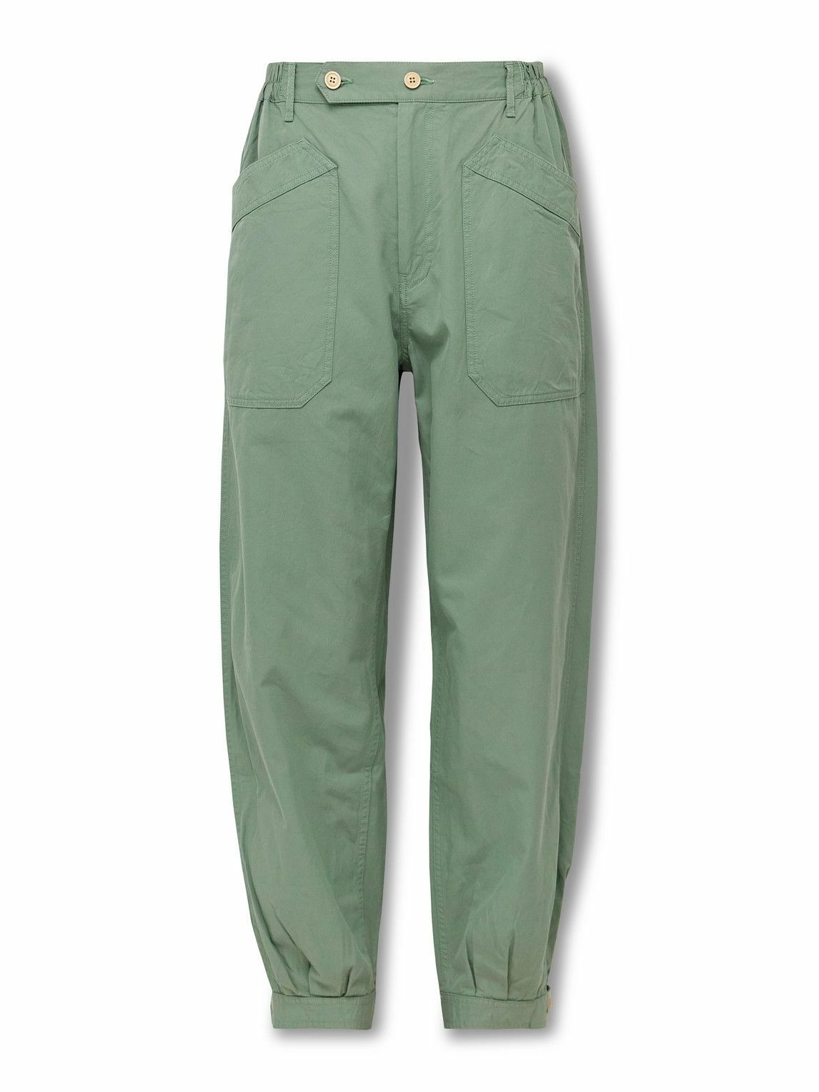パンツ VISVIM GIFFORD PANTS Visvim - Gifford Garment-Dyed Distressed Cotton-Canvas