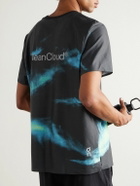 ON - Pace-T Printed CleanCloud® Mesh T-Shirt - Black