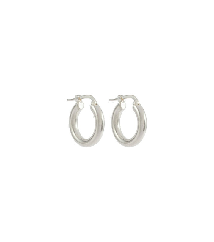 Photo: Jil Sander - Sterling silver hoop earrings