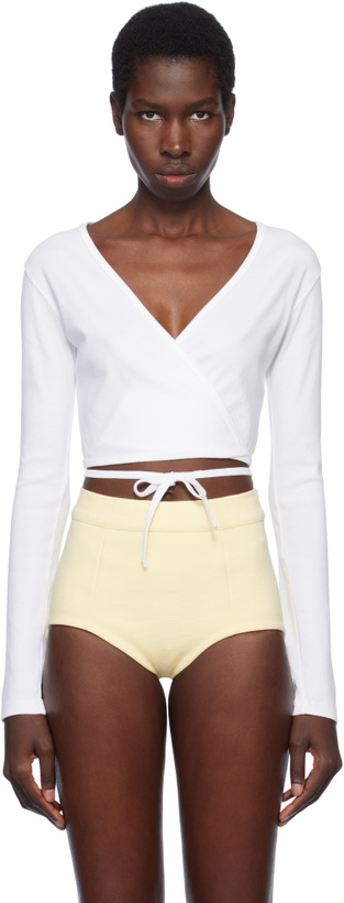 Photo: Gil Rodriguez White Sarita Wrap Top