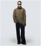 Balenciaga Upcycled Socks wool-blend turtleneck sweater