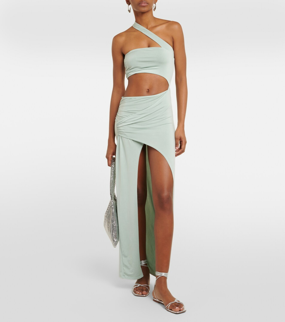 Jade Swim Gava cutout maxi dress