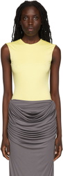 Paris Georgia Yellow Cut-Out Bodysuit