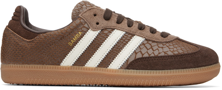 Photo: adidas Originals Brown Samba OG Sneakers