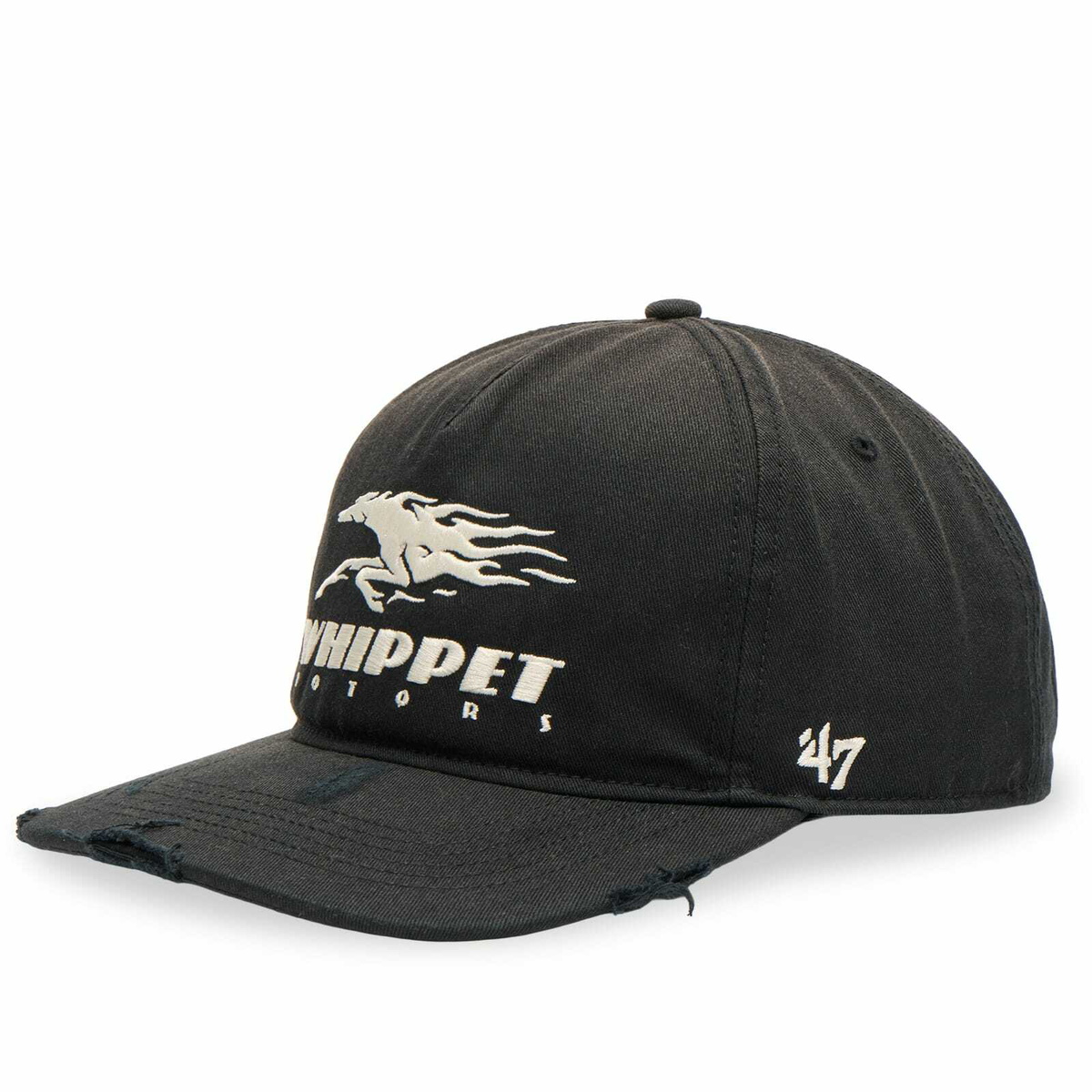 END. Whippet Hitch Cap in Washed Black 
