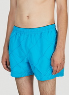 Bottega Veneta - Intreccio Swim Shorts in Blue